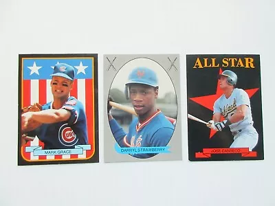 1989 Pacific Cards & Comics ~  BLACK ALL-STARS   1988 HIGHLIGHTS  CROSSED BATS • $8.95