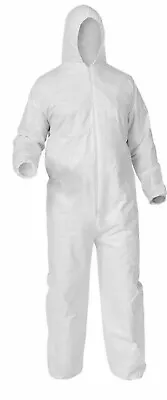 All-Purpose Safety Hooded Painter's Coverall Boiler Paint Suit Large 64093c • £6.50