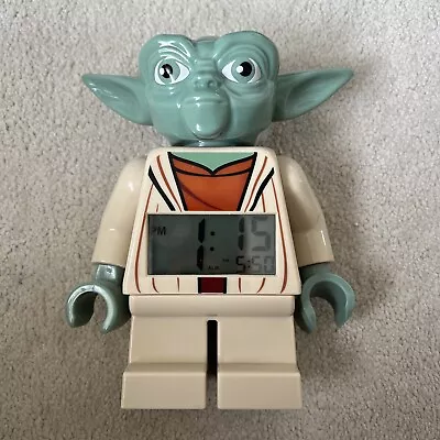 £15 • Buy LEGO Yoda Star Wars Light Up Alarm Clock Full Working