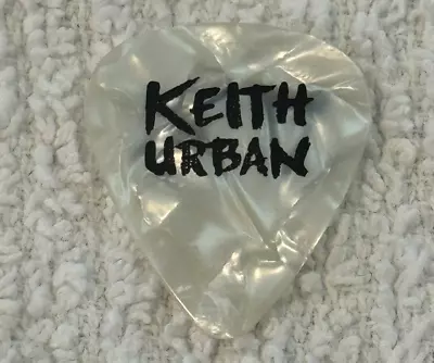 KEITH URBAN Guitar Pick 2014 Raise 'Em Up Tour KEITH's Custom Concert Plectrum • £96.43