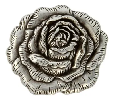 Western Lodge Cabin Kitchen Decor Western Rose Concho Drawer Pulls (6) • $29.95