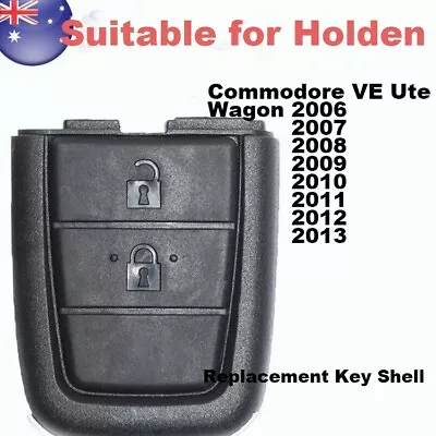 To Suit Holden Commodore VE Ute Wagon 2006 - 2013 Remote Key Shell Case FOB 3B • $9.90