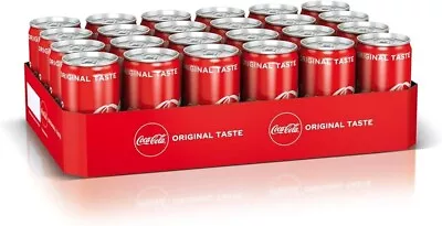 Coca Cola Classic Mini Can 150ml - Original UK Fizzy Drink - 24 Pack • £19.99