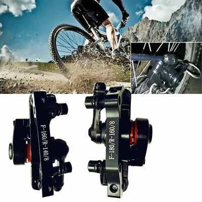 Mechanical Disc Brake Bike Front Rear Caliper Cycling  MTB Mountain Parts US • $9.02