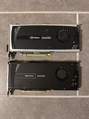 Lot If 2 Dell NVIDIA Quadro 4000 2GB GDDR5 Graphics Cards • $60