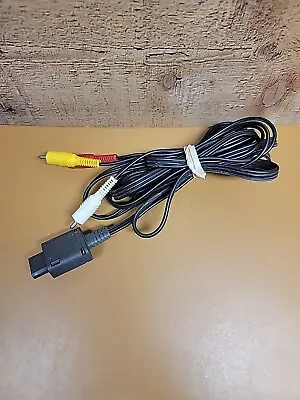 OFFICIAL ORIGINAL OEM Super Nintendo N64 Gamecube SNES AV RCA Video Cable • $18.99