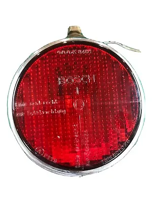 Vintage Red BOSCH Chrome Lamp FOG LIGHT - BMW - Porsche - Mercedes - Volkswagen • $75