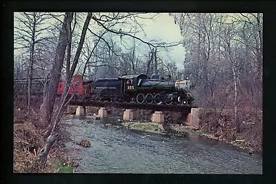 Train Railroad Postcard State Whippany New Jersey Morris County Central RR #385 • $4.49