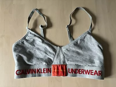 Calvin Klein Grey Bralette Size Medium • £5