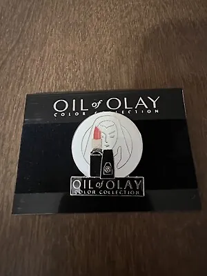 Oil Of Olay Lipstick Color Collection Advertising Collectable Woman's Lapel Pin • £4.81