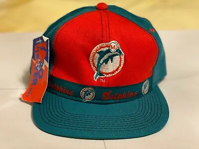 Miami Dolphins Snapback NFL Football Cap 90's Vintage / Classic / Retro • £25