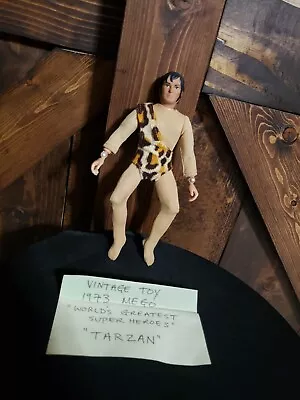 EXTREMELY RARE 1973 Tarzan Mego Corporation World's Greatest Super-Hereos Signed • $120
