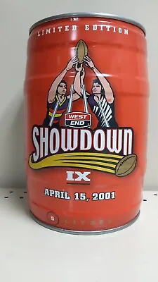 West End Draught Showdown IX-2001  5 Liter Mini Keg-empty • $14.99