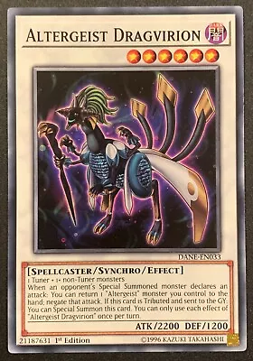 Altergeist Dragvirion | DANE-EN033 |  Common | 1st Edition | YuGiOh • £0.99