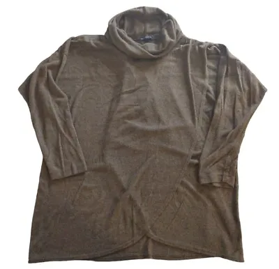 Nally & Millie USA L/XL Women's Brown Wrap Sweater New • $29.99