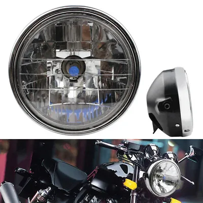 7  Universal Motorcycle/Bike Headlight LED Turn Signal Light Black Housing New • $25.99