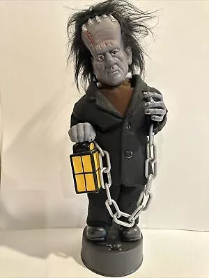 Vintage Telco Frankenstein Monster Lights Up And Sound Motionette Halloween • $49.99