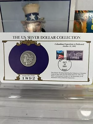 1892-o Morgan Silver Dollar Collection Postage Stamp New Orleans Mint Semi Key • $32