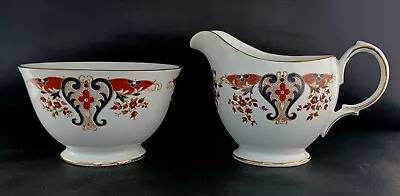 Vintage Colclough Royale - Milk/Cream Jug & Sugar Bowl - Pattern 8525 • £12.99