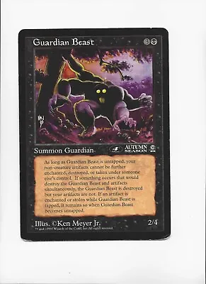 Guardian Beast (4th Place)  M:tG Oversized Promo Card MOD PLAY • $83