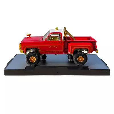 1/64 Scale For Chevrolet Scottsdale 4x4 Pickup Fire Truck Alloy Model Collection • $41.98