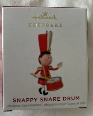 NEW 2021 Snappy Snare Drum Marching Band Miniature Hallmark Keepsake Ornament • $7