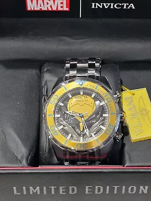 Invicta - Marvel - PRO DIVER WOLVERINE - Limited Edition - X-Men • $220