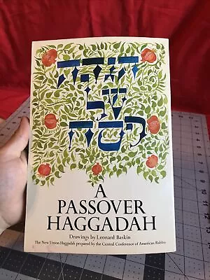 Vintage 1982 A Passover Haggadah Rare 8th Printing Trade Paperback Book • $40