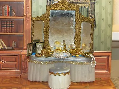 Dollhouse Miniature Perfume Collection - Gold -ooak • $17.99