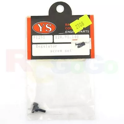 Ys Engine Parts Regulator Screw Set 91 120 140 # Ysf1251 • $22.76