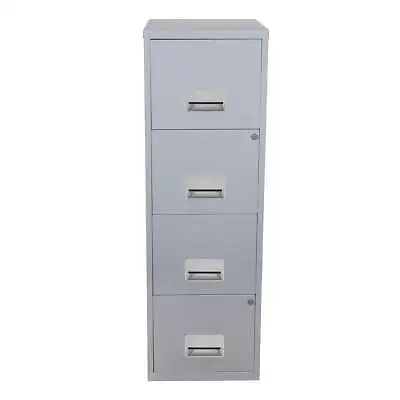 Pierre Henry A4 4 Drawer Maxi Filing Cabinet Grey • £159