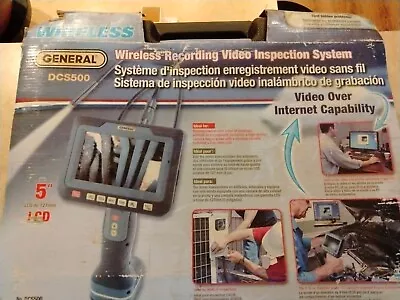 Borescope DCS500 Wireless Recording Video Inspection System 5  LCD • $275