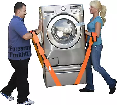 Forearm Forklift 2-Person Lifting And Moving Straps; Lift Move And Carry Furnit • $27.99