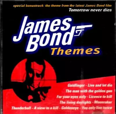 James Bond Themes Various Artists 1997 CD Top-quality Free UK Shipping • £3.27