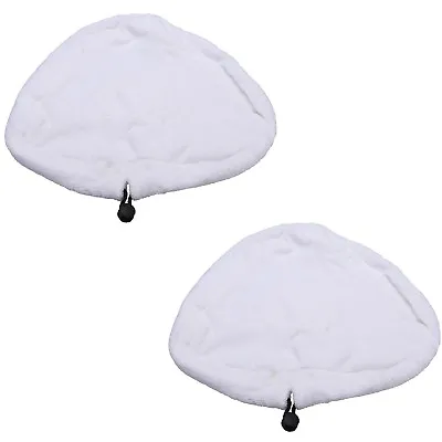 2 X Microfibre Steam Mop Pads For Vax S2 Bionaire Delta Efbe-Schott H20 X5 • £4.49