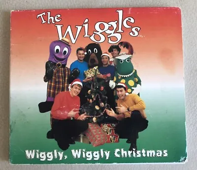 The Wiggles WIGGLY WIGGLY CHRISTMAS CD 1996 Original Cast !! • $17.95