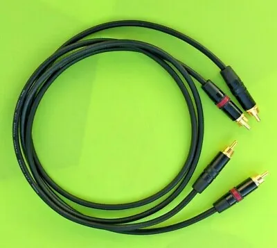 1'FT - 25FT Mogami Cable 22AWG Audiophile Interconnect Neutrik Rean RCA Plugs  • $28.95
