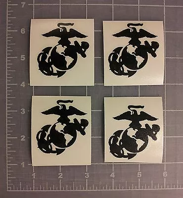 4 Little EGA Stickers USMC Eagle Globe Anchor Decals Marine Corps Veteran • $6