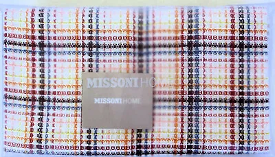 £63.93 • Buy MISSONI HOME TWO BATH TOWELS HONEYCOMB COTTON 60X110 Cm Branded Packaging MARVIN