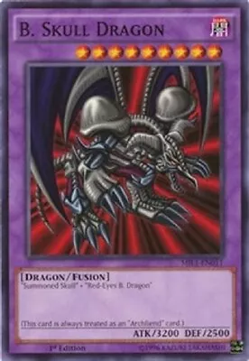 Yugioh - B. Skull Dragon - 1st Edition NM - Free Holographic Card • $4