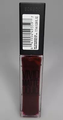 Maybelline Color Sensational Vivid Matte Liquid Lip Color 39 Corrupt Cranberry • $4.95