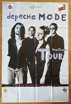 DEPECHE MODE Original French Huge Concert Poster '93 • $85.17