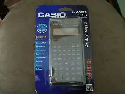 Casio Fx-300MS PLUS Scientific Calculator With 2 Line Display NEW • $25.27