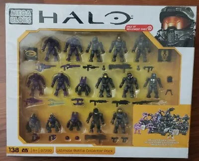 Mega Bloks Halo Ultimate Battle Collector Set 97390 Spartan ODST Elite Grunt NEW • $271.73