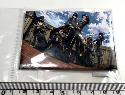 K Project Exhibition Anime Suoh Yata Saruhiko Munakata Shiro Square Can Badge W2 • $4.88