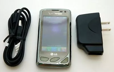 LG VX8575 Chocolate Touch Verizon Cell Phone VCast Bluetooth EVDO 3G Grade C • $12.30