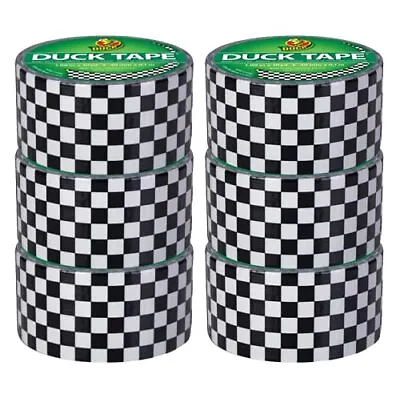 Duck # 280410 Checker Pattern Printed Duct Tape 1.88  X 10 Yds -Case 6 Rolls • $33