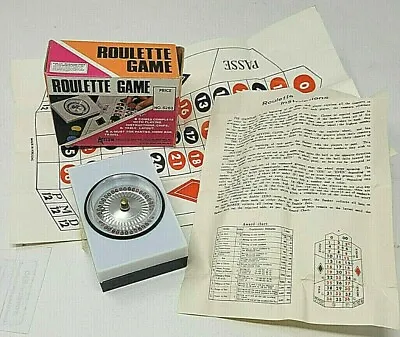 Rare! Limited Edition! Miniature Roulette Wheel 1974 Vintage (48 Years Old) • $150