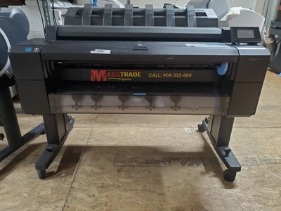 $4200 • Buy HP DesignJet T2500 36-inch Color Inkjet Wide Format Printer Scanner LOW METER