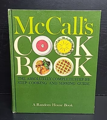 Vintage McCall's Cook Book 1963 First Edition First Printing Green Hardcover • $30